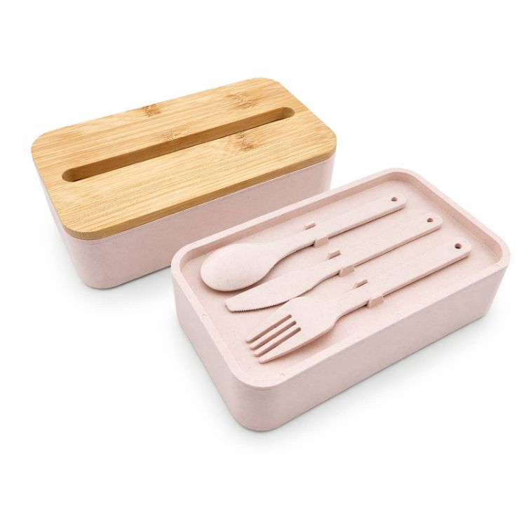 Picture of Stax Eco Lunch Box with Phone Holder Lid