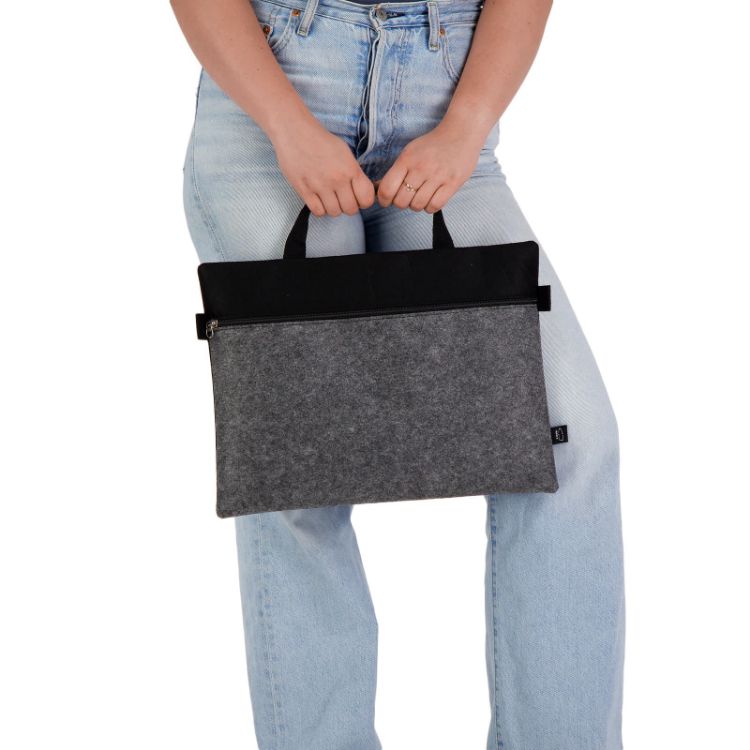 Picture of Montana RPET Felt Satchel