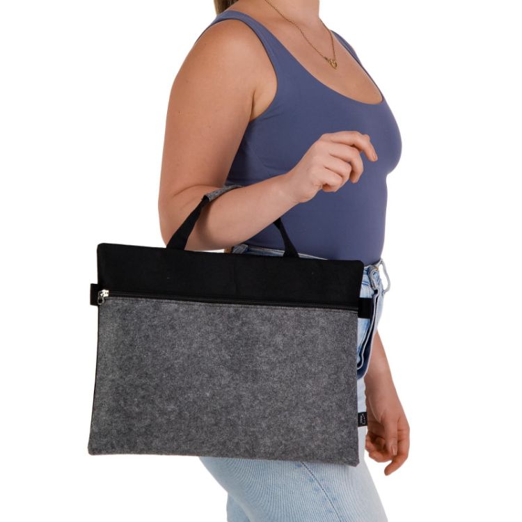 Picture of Montana RPET Felt Satchel