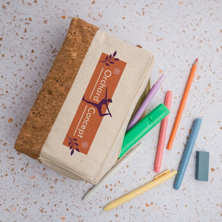 Picture of Corsica Calico / Cork Utility Case