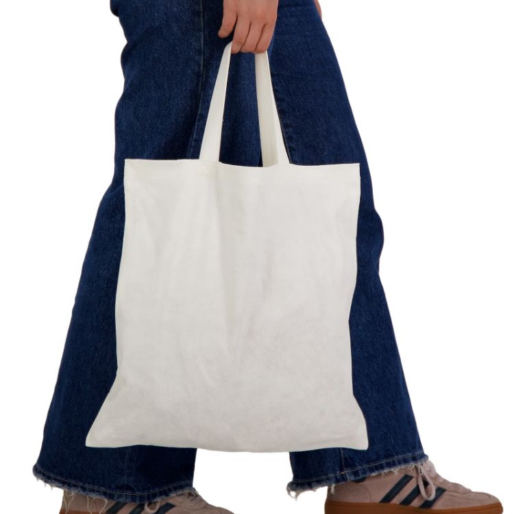 Picture of Short Handle Bamboo Bag
