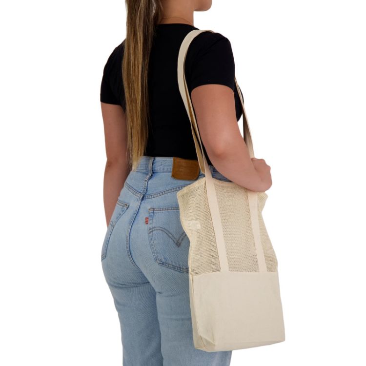 Picture of Scoot Calico / Mesh Tote Bag