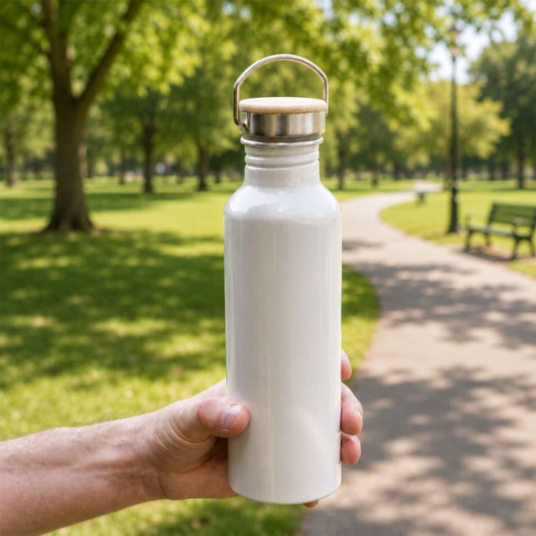 Picture of Chat Recycled Aluminium Bottle