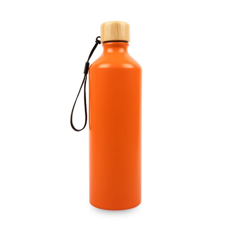 Picture of Gelato Aluminium Bottle with Bamboo Lid