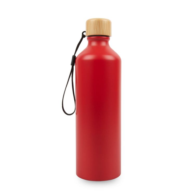 Picture of Gelato Aluminium Bottle with Bamboo Lid