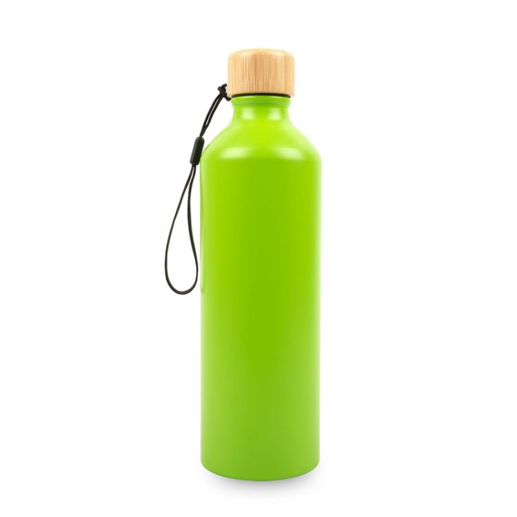 Picture of Gelato Aluminium Bottle with Bamboo Lid