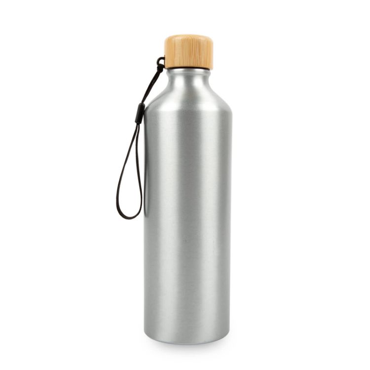 Picture of Gelato Aluminium Bottle with Bamboo Lid