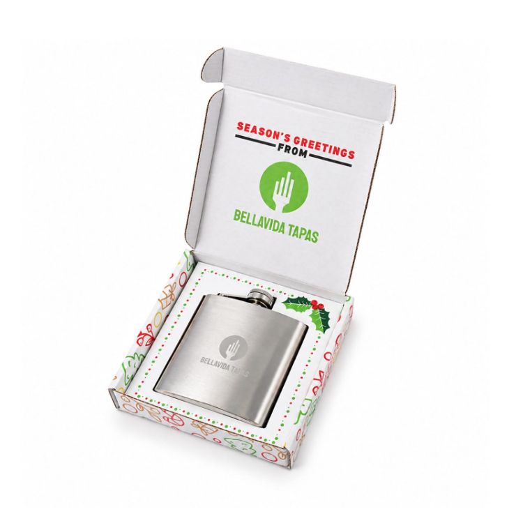 Picture of Elite Gift Set with Hip Flask