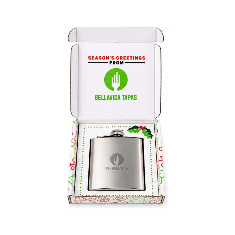 Picture of Elite Gift Set with Hip Flask