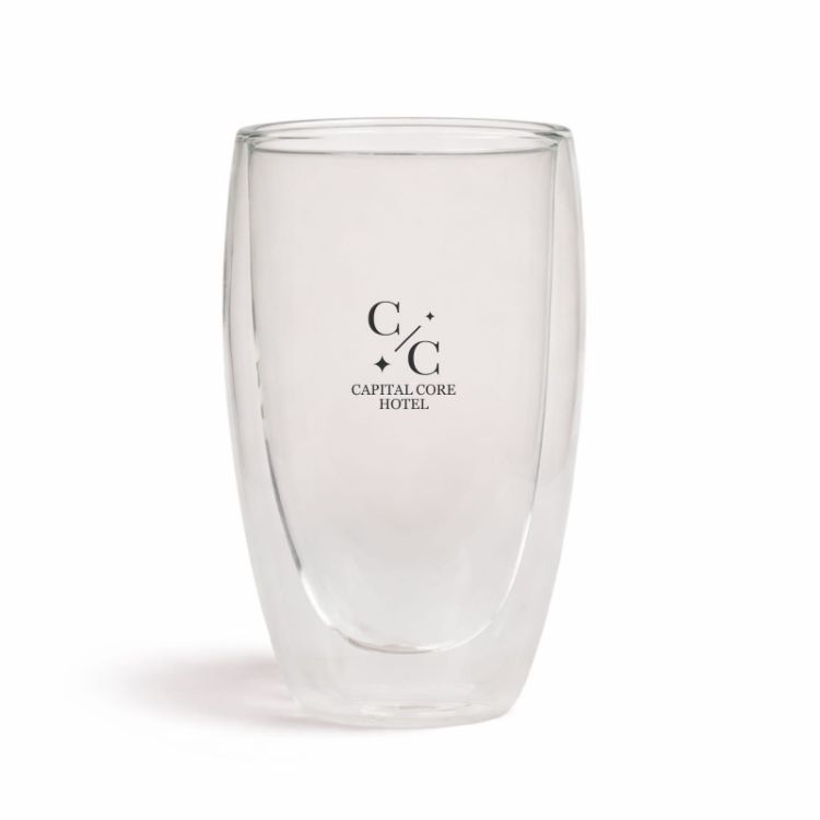 Picture of Sierra 450ml Double Wall Glass Cup