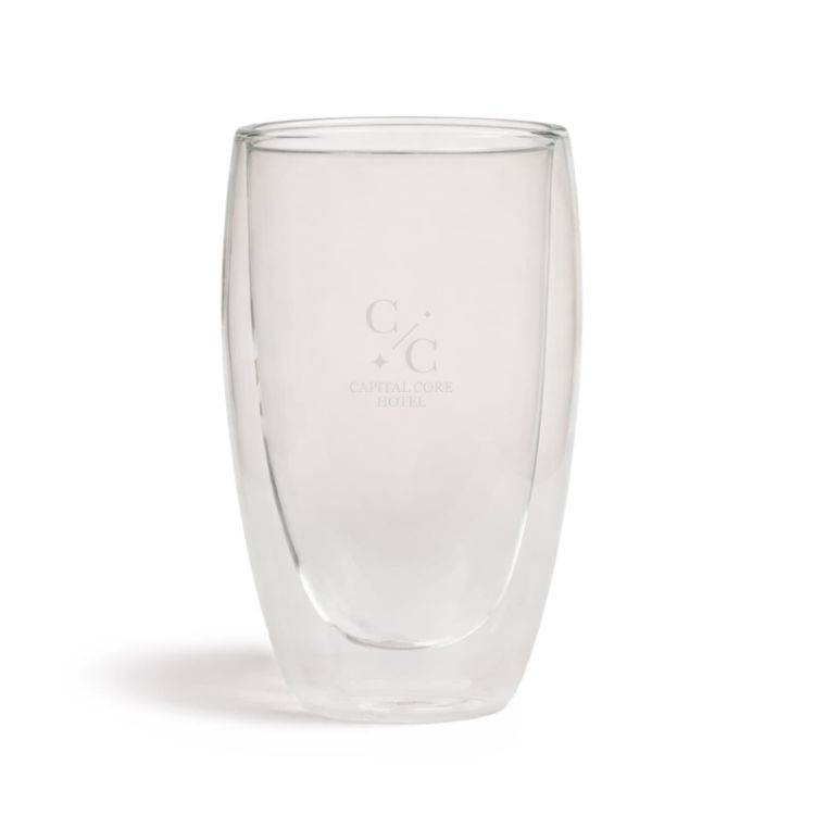 Picture of Sierra 450ml Double Wall Glass Cup