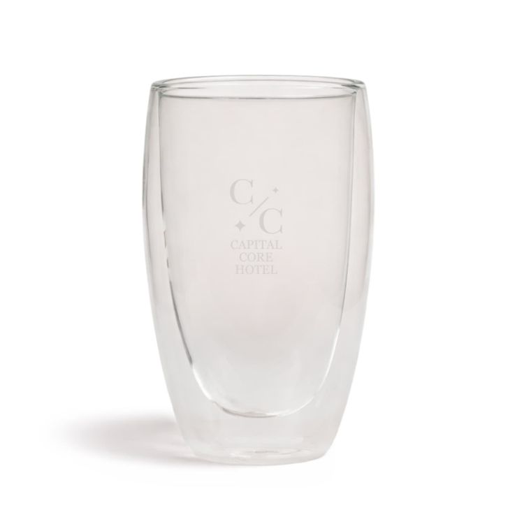Picture of Sierra 450ml Double Wall Glass Cup
