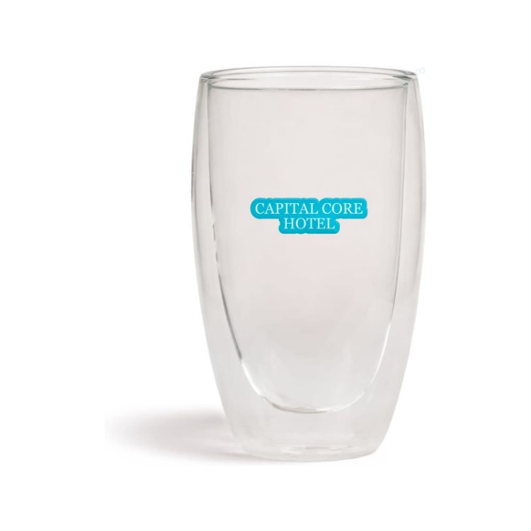 Picture of Sierra 450ml Double Wall Glass Cup