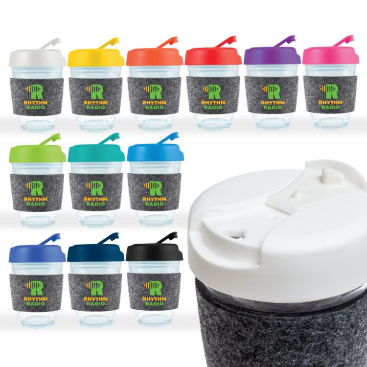 Picture of Vienna Coffee Cup / Flip Lid / RPET Band