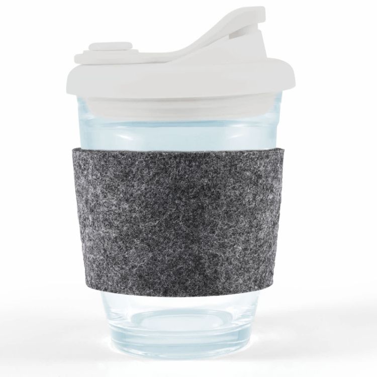 Picture of Vienna Coffee Cup / Snap Lid / RPET Band