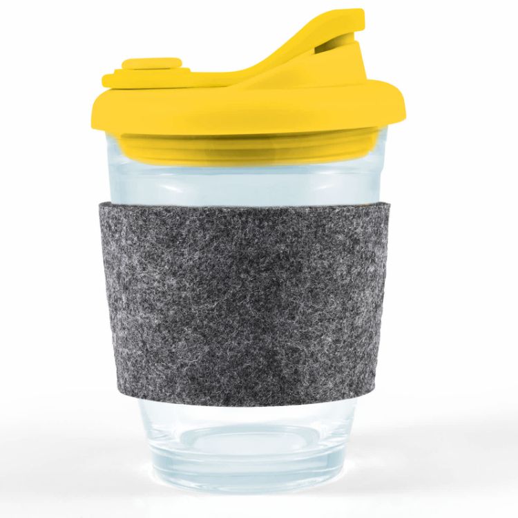 Picture of Vienna Coffee Cup / Snap Lid / RPET Band