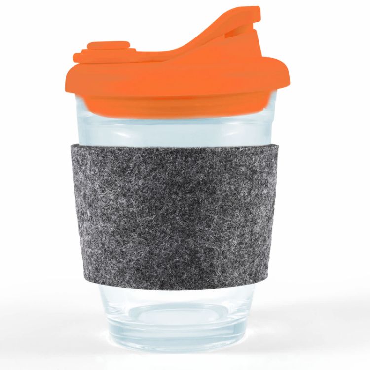 Picture of Vienna Coffee Cup / Snap Lid / RPET Band