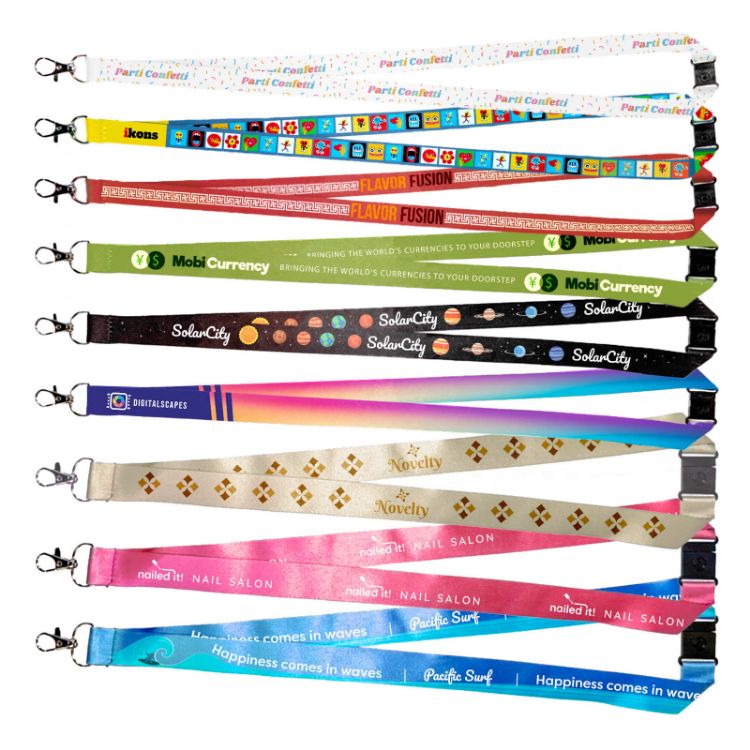 Picture of Azure Sublimated Lanyard