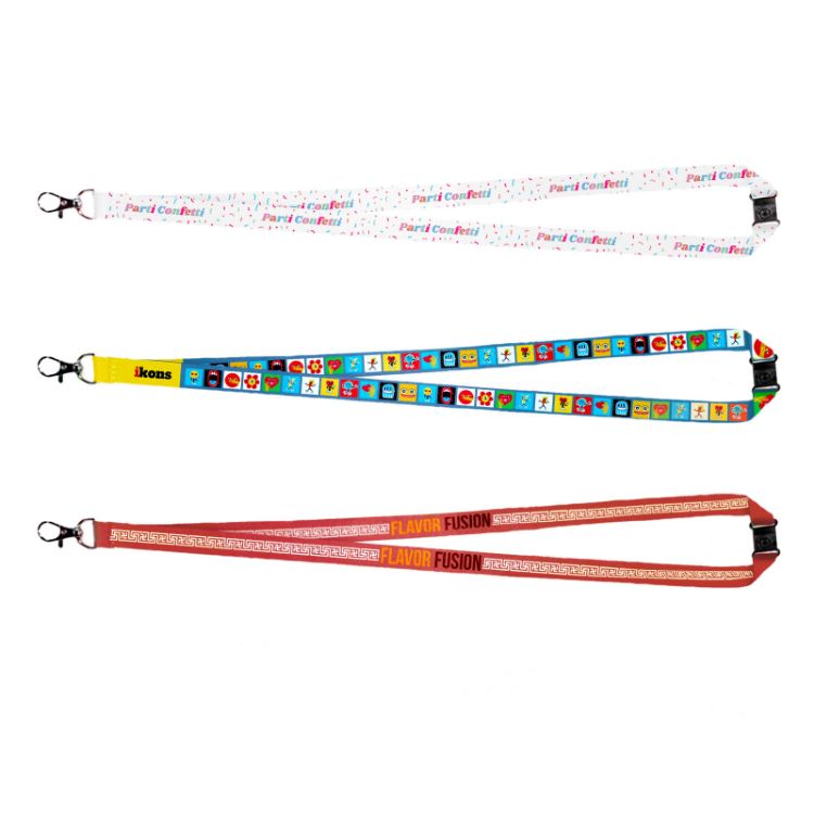 Picture of Azure Sublimated Lanyard