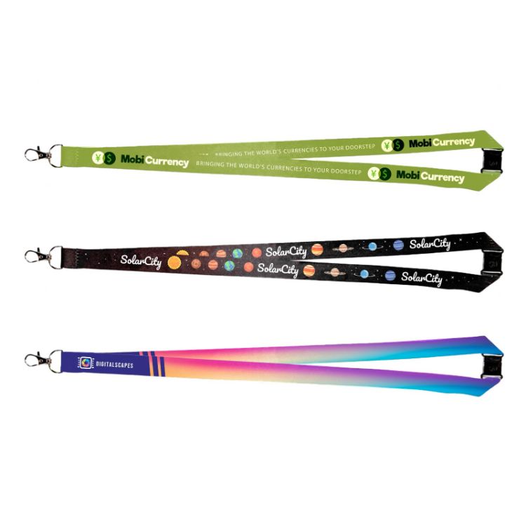 Picture of Azure Sublimated Lanyard