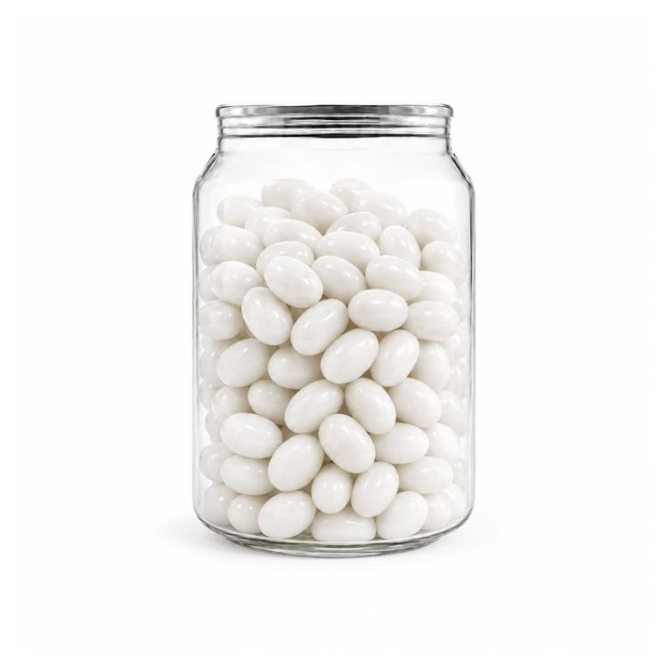 Picture of Corporate Colour Jelly Beans in Clear Can 210g