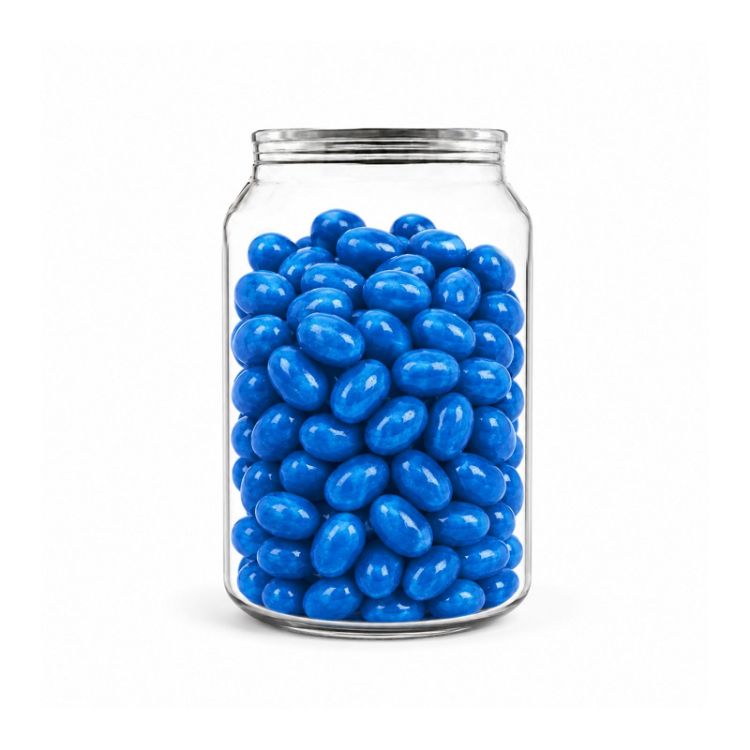 Picture of Corporate Colour Jelly Beans in Clear Can 210g
