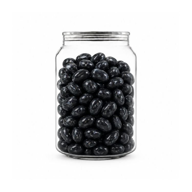 Picture of Corporate Colour Jelly Beans in Clear Can 210g
