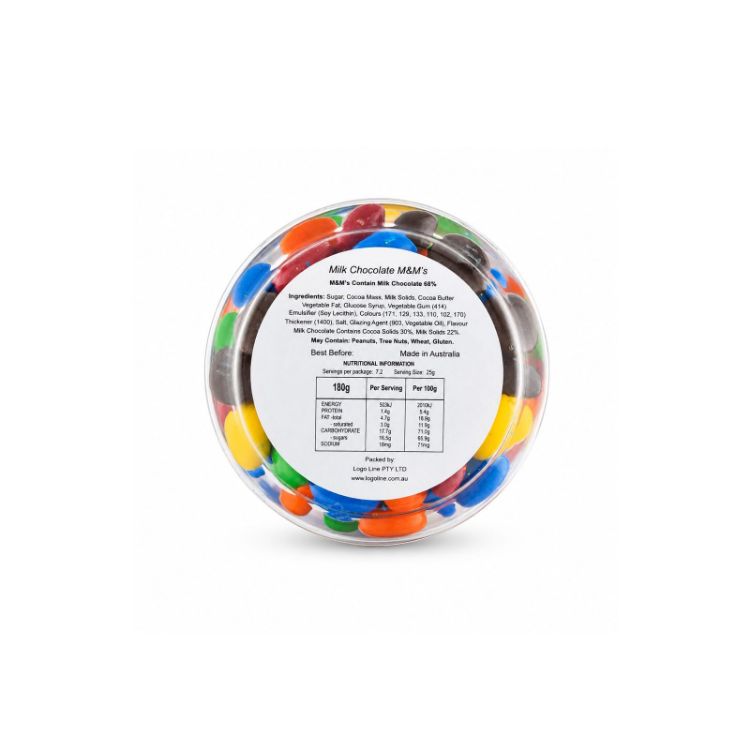 Picture of M&M's in Clear Can 180g