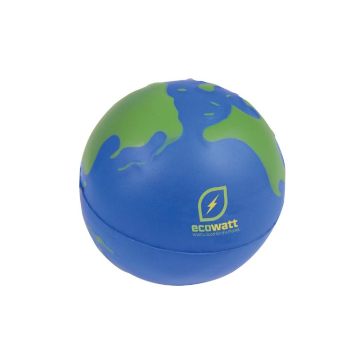 Picture of 2 Colour World Globe Stress Reliever
