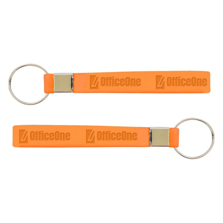 Picture of Silicone Strap Keytag