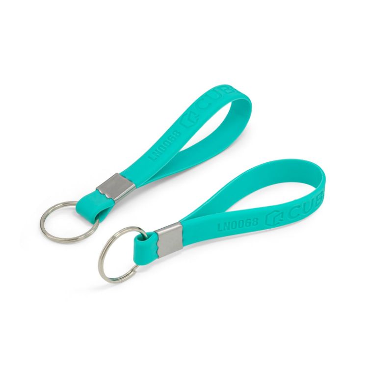 Picture of Silicone Strap Keytag