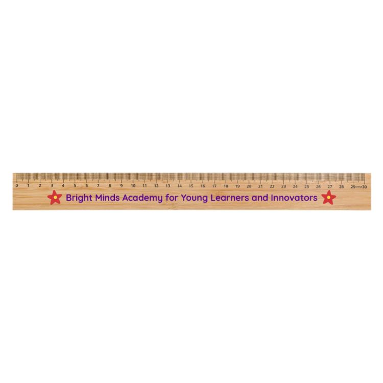 Picture of Bamboo 30cm Ruler