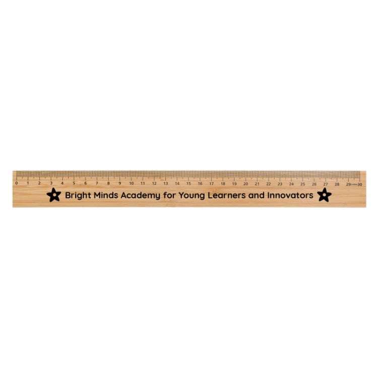Picture of Bamboo 30cm Ruler