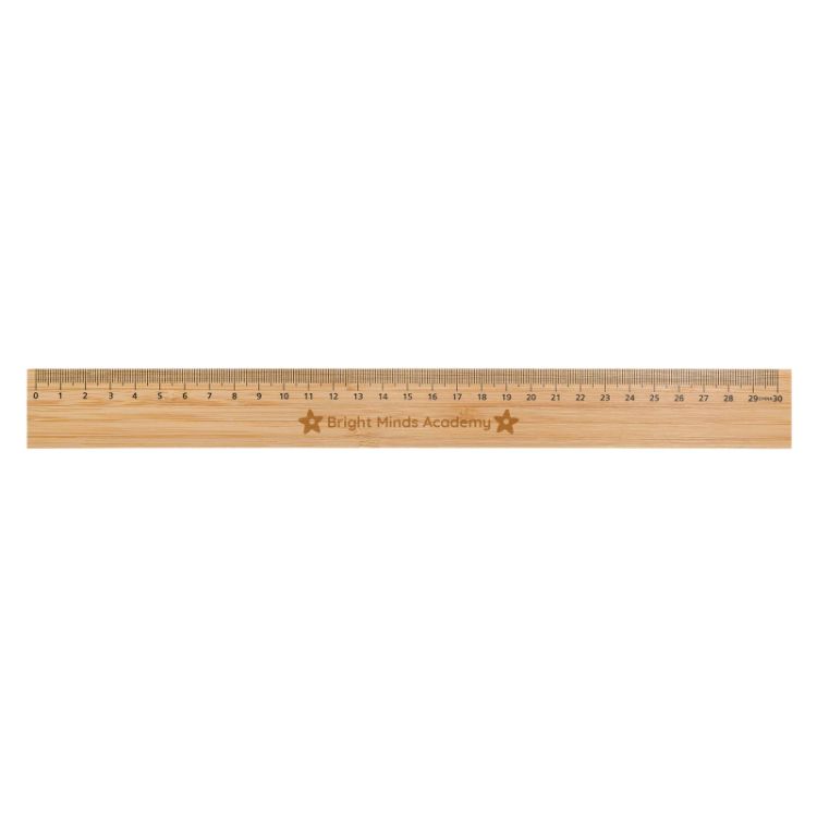 Picture of Bamboo 30cm Ruler