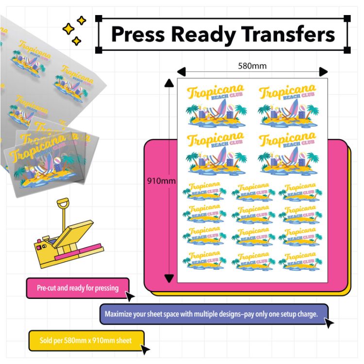 Picture of Press Ready Transfers