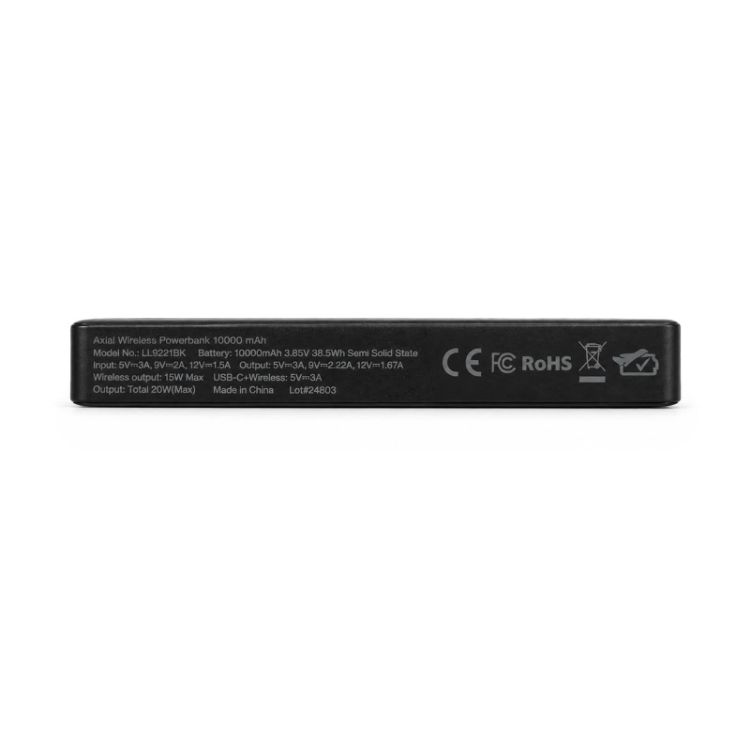 Picture of Axial by Nomis 10,000mAh Solid State Power Bank
