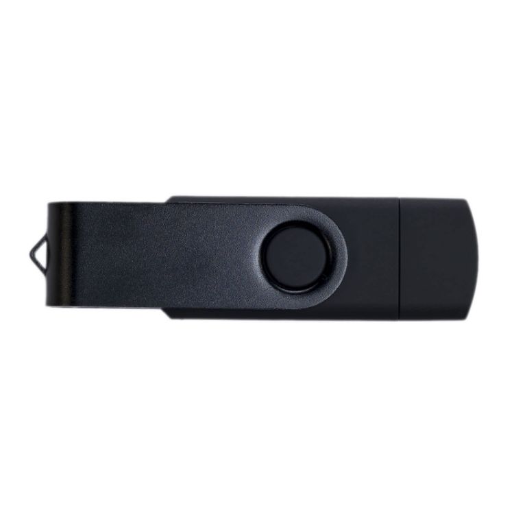 Picture of Swivel USB Flash Drive Dual 8GB