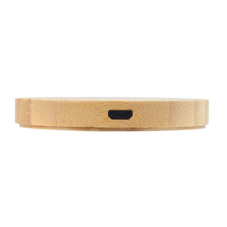 Picture of Arc Round Bamboo Wireless Charger