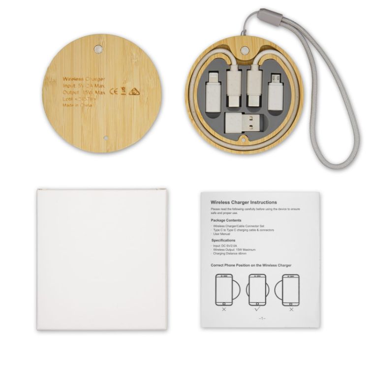 Picture of Reveal Circle Wireless Charger Set