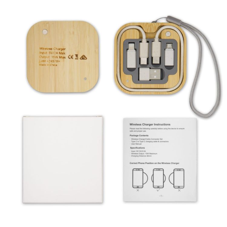 Picture of Reveal Square Wireless Charger Set