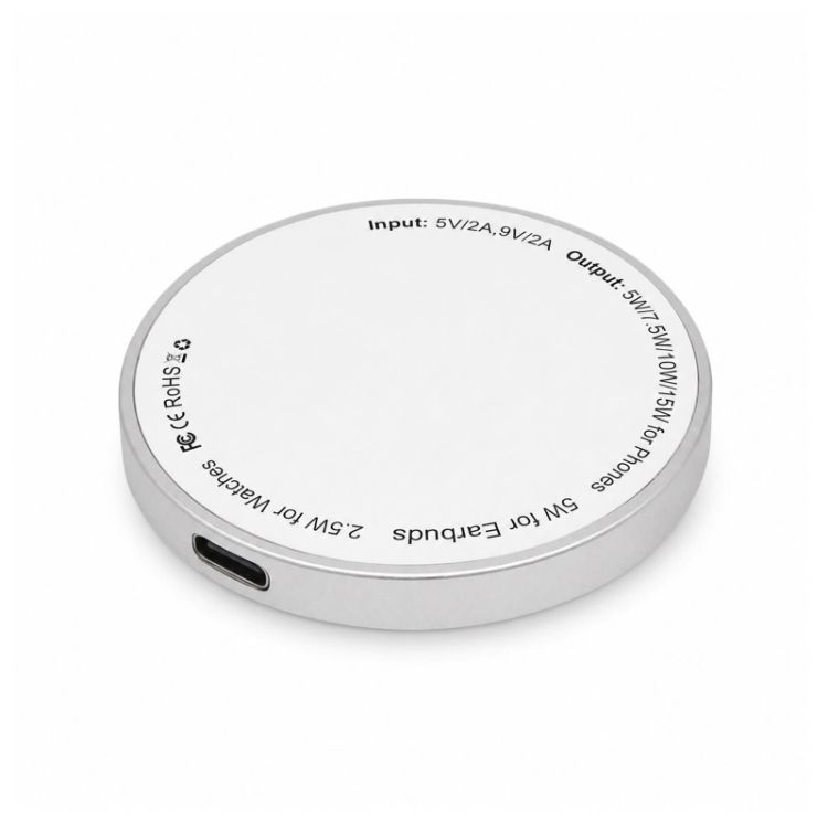 Picture of Puck Magnetic Phone and Watch Charger with Stand