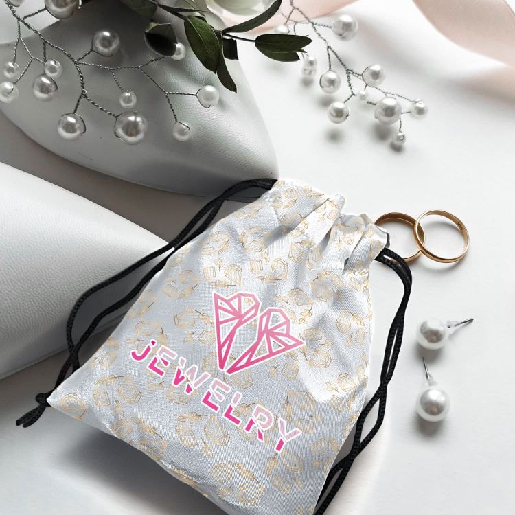 Picture of Satin Gift Bag - Small