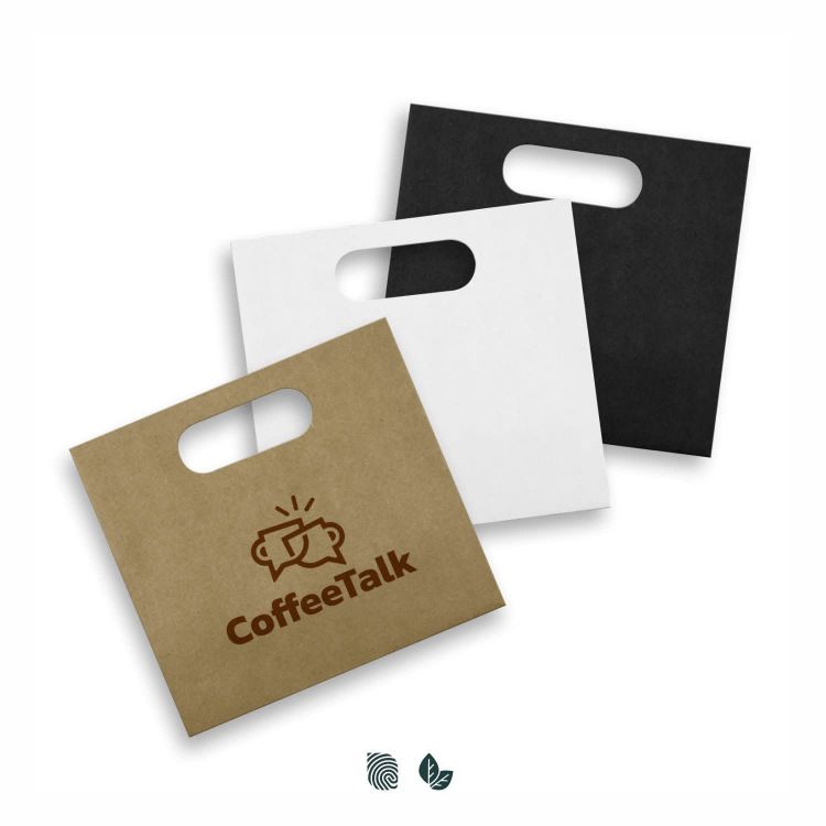 Picture of Medium Die Cut Paper Bag Landscape