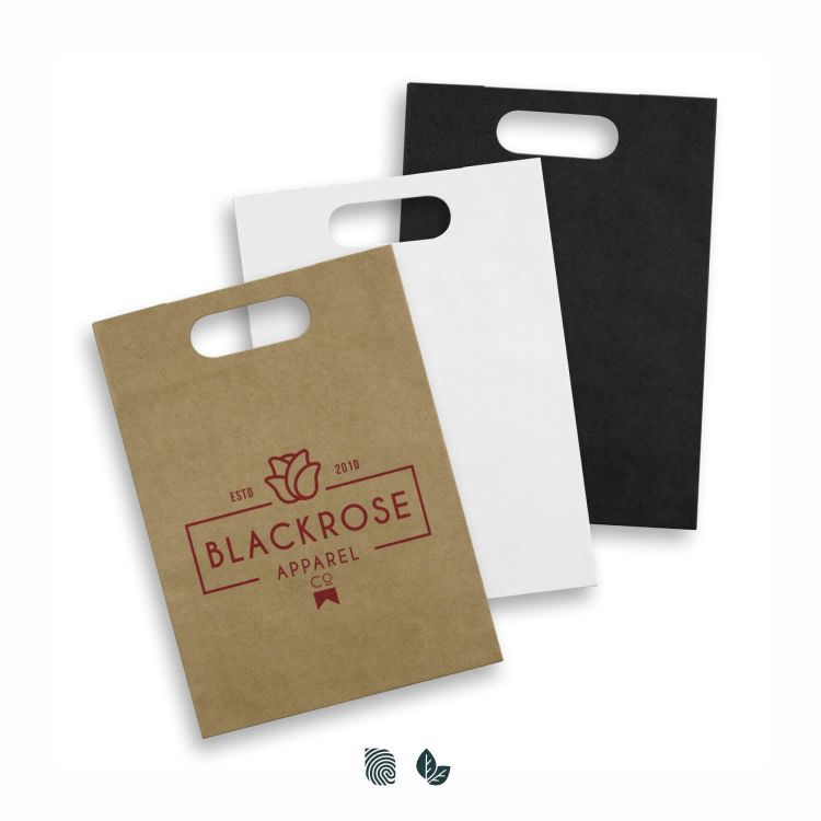 Picture of Large Die Cut Paper Bag Portrait