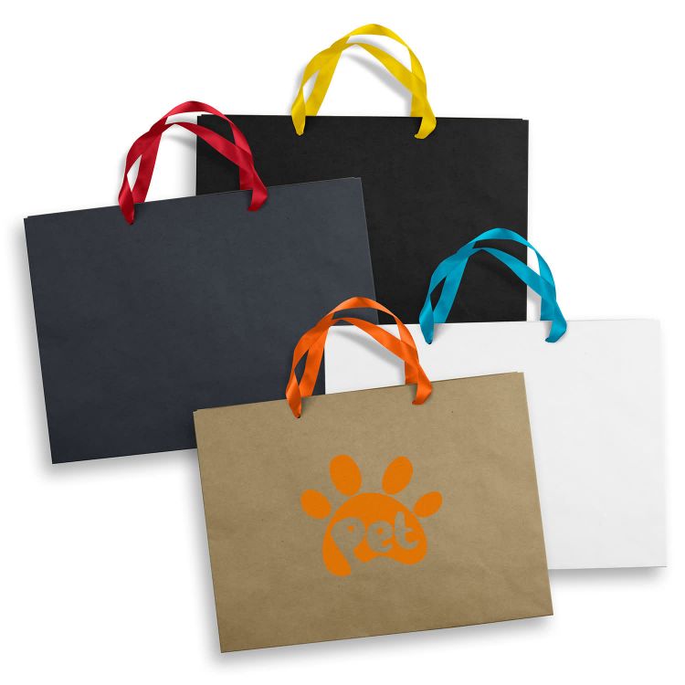 Picture of Extra Large Ribbon Handle Paper Bag