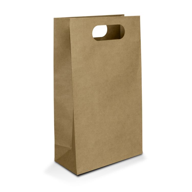 Picture of Die Cut Paper Wine Bag