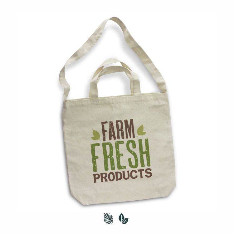 Picture of Cotton Shoulder Tote Bag