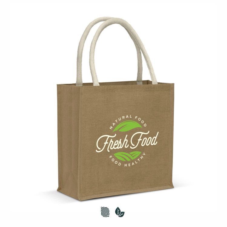Picture of Monza Starch Jute Tote Bag