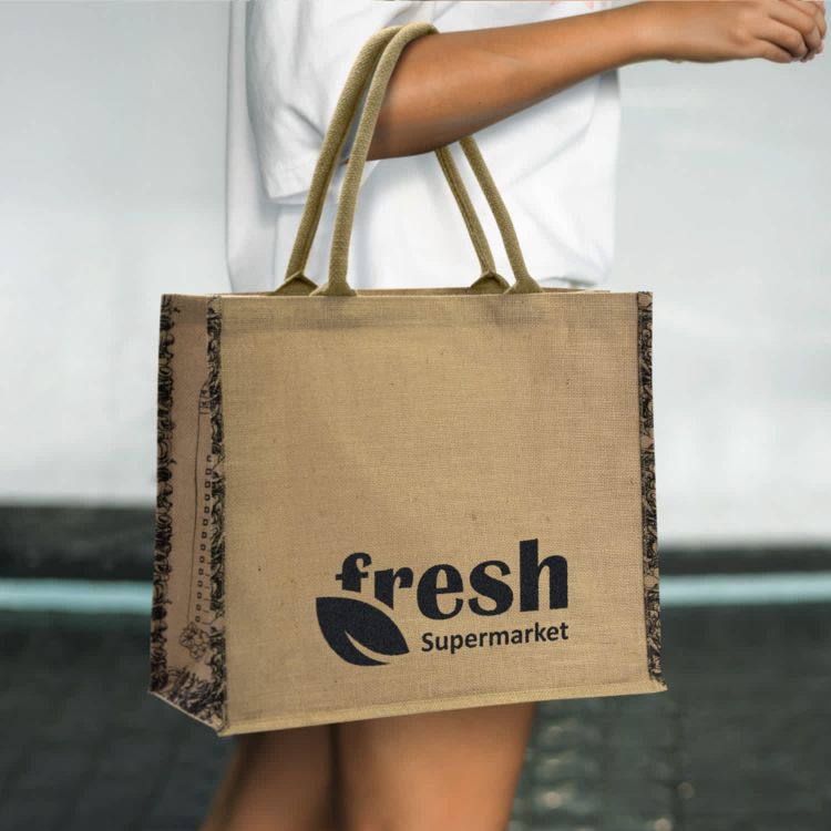 Picture of Modena Jute Tote Bag