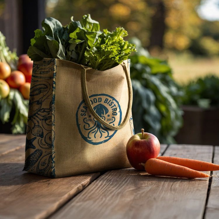 Picture of Lanza Jute Tote Bag